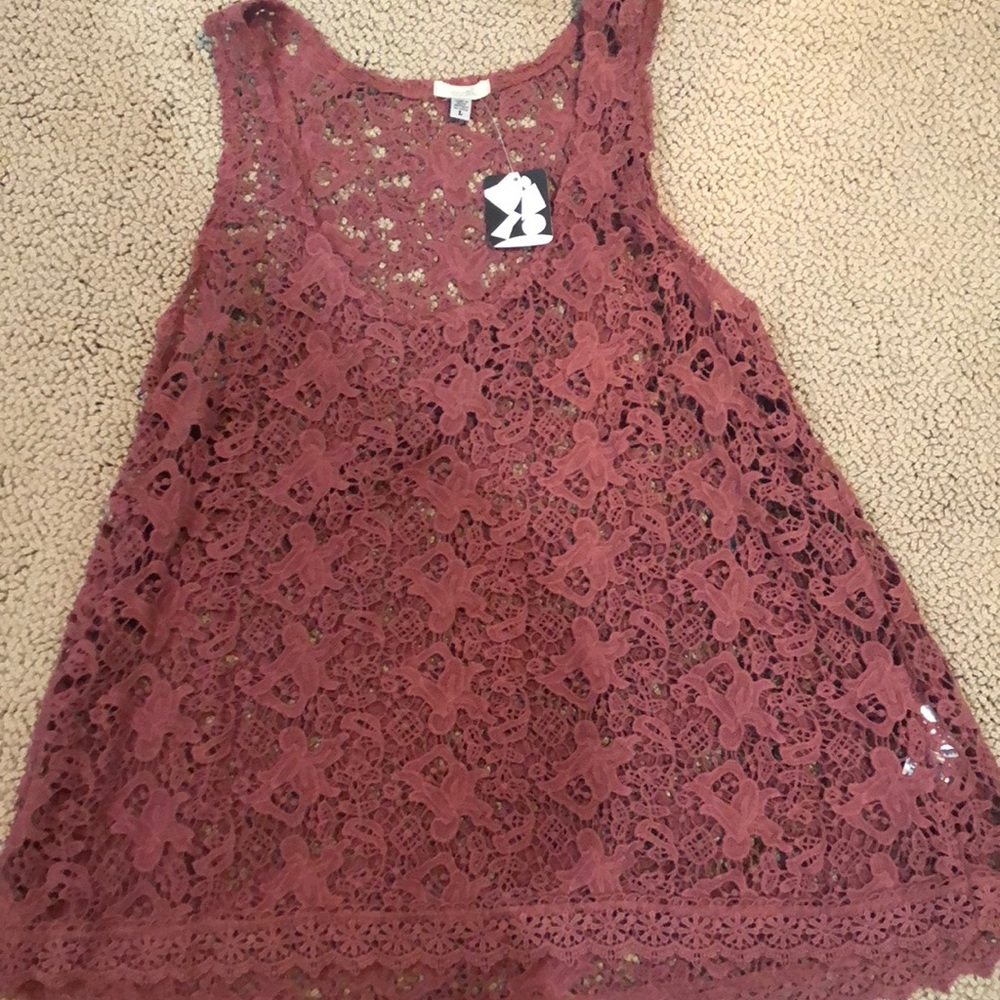 NWT Urban Outfitters crocheted tank top
